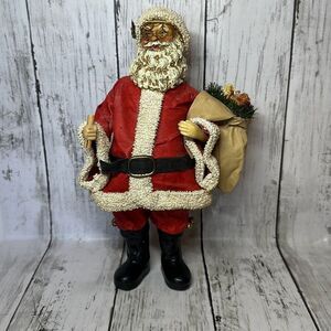 Vintage Possible Dreams Clothtique Santa Claus Bag Of Toys Christmas MISSING